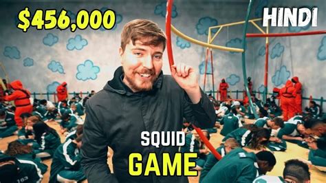 $456,000 Squid Game in Real Life! .